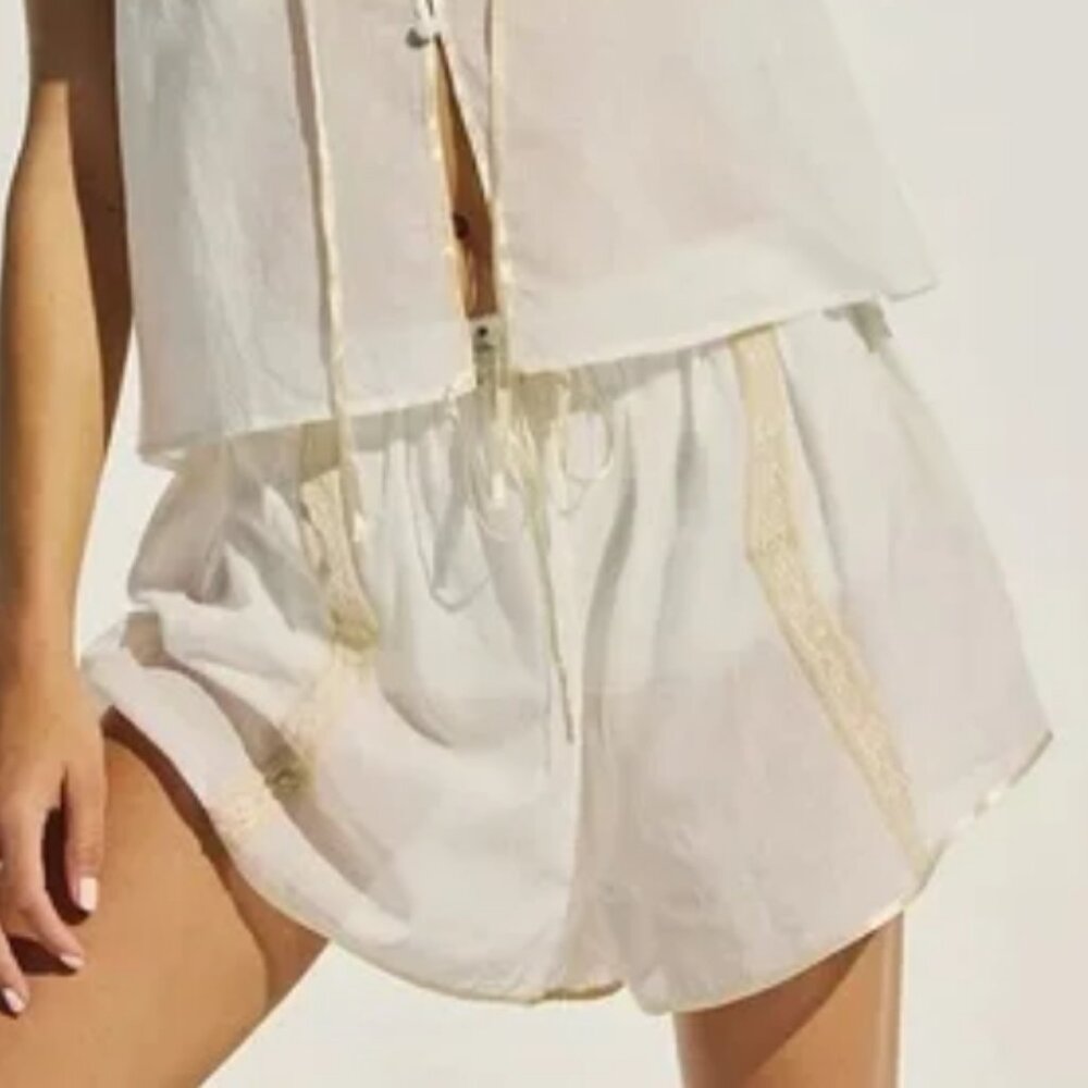 NWOT Free People Bring It Back Shorts Only